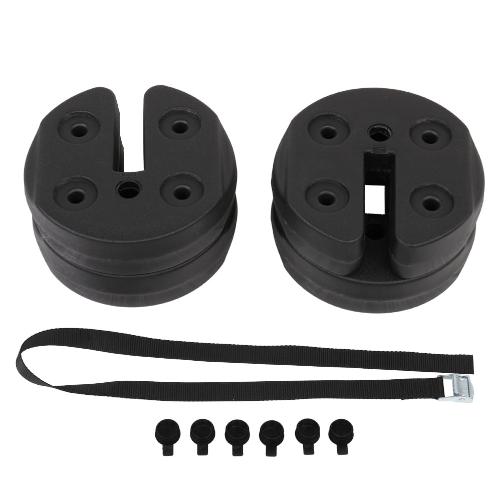 Set of 4 Canopy Weights, 20lbs Weight Plate Kit with NoPinch Design