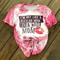 thumbnail image 1 of T-shirt Décontracté pour Femmes Imprimé à Manches Courtes Col Rond, 1 of 5