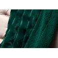 thumbnail image 4 of Chanasya Super Soft Warm Elegent Waivey Pattern Cozy Sherpa Throw Blanket, 4 of 8