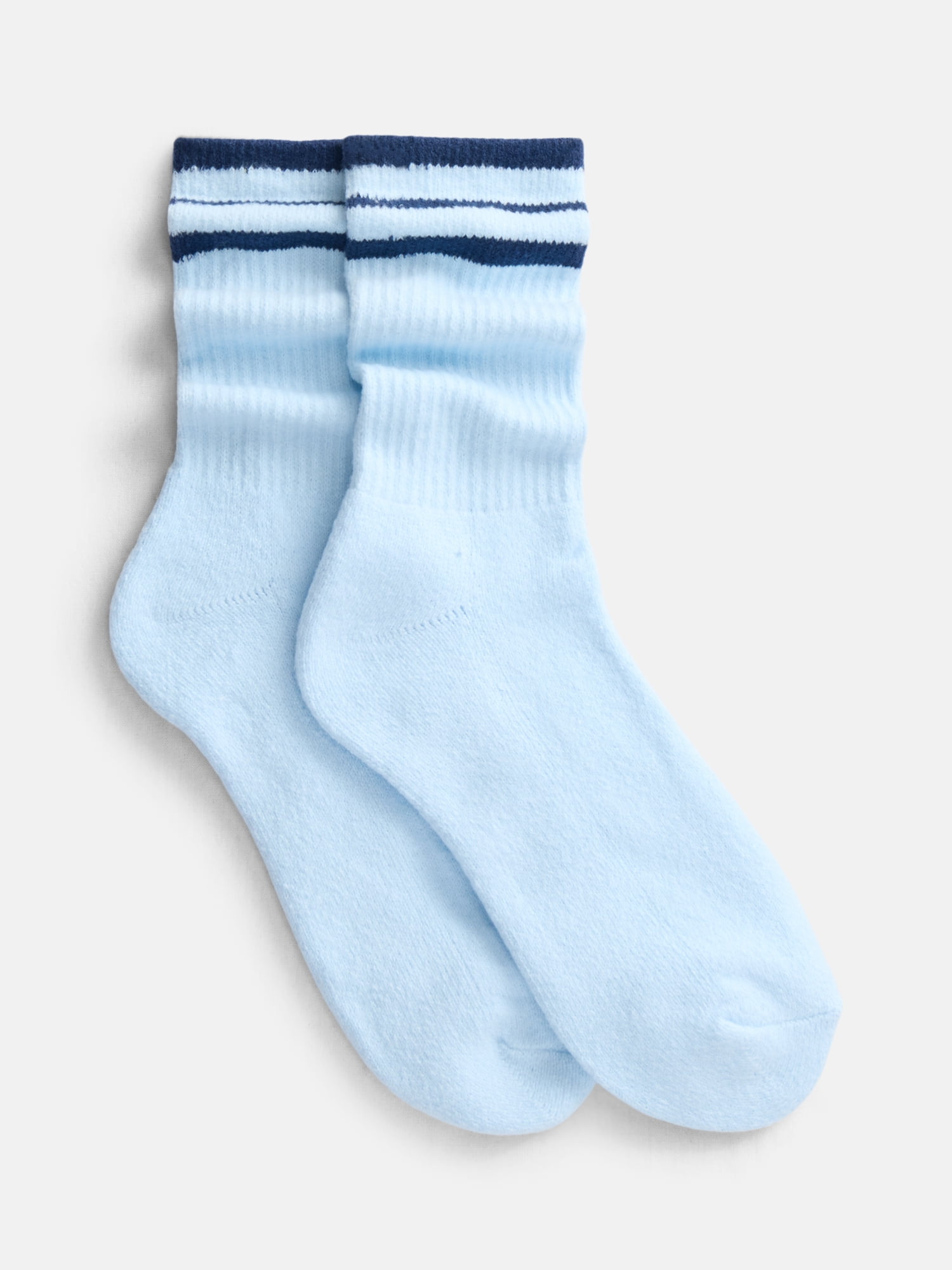 Joyspun Women's Comfort Crew Socks, 3-Pack, Size 4-10