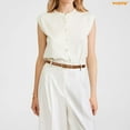 thumbnail image 4 of WHIPPY Women's Leather Belts for Jeans Dresses Ladies Belts with Gold Buckle 3 Pack, 4 of 7