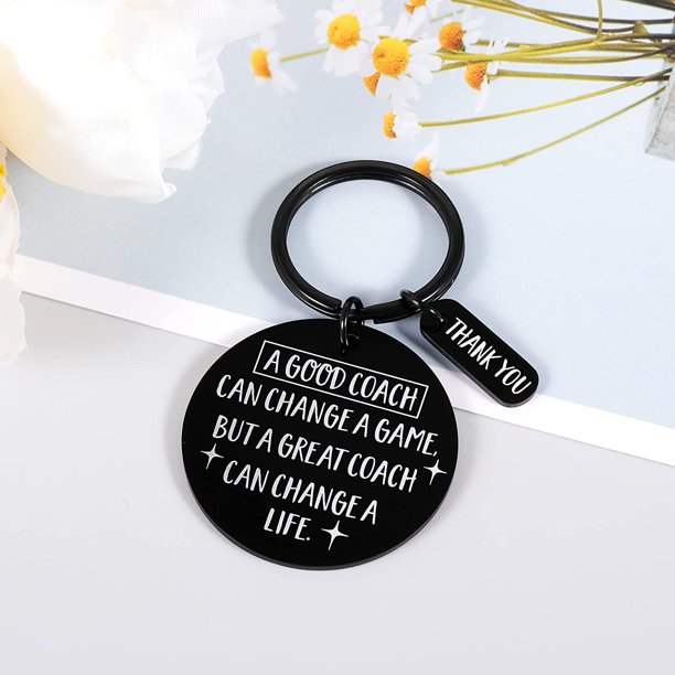 Softball on sale coach keychain