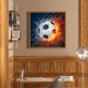 thumbnail image 4 of Cuadros Decorativos Diamante pintura 5D DIY fútbol llama completo cuadrado taladro Rhinestone mosaico artesanía Likrtyny embutido en tela, 4 of 9