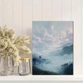 thumbnail image 2 of Misty Mountain Landscape Canvas Print Wall Art for Living Room Office Hotel Hallway, 2 of 8