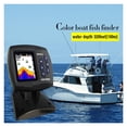 thumbnail image 2 of Color Screen Wired Fish Finder Dual Frequency Water Depth Fish Detector Monitor Echo Sounder ,Easy to Use, 2 of 6