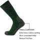 thumbnail image 3 of Calcetines de lana Cerebro Cerebro Merino para Hombre, Senderismo, Verde/Gris, 3 of 8