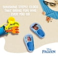 thumbnail image 5 of Disney Frozen Anna and Elsa Clog Sandals (Little Kids Sizes), Light Blue, 9-10, 5 of 6