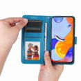 thumbnail image 5 of Funda tipo cartera GANGXUN para Xiaomi Redmi Note 11 Pro 4G/5G , diseño girasol, cuero PU, soporte, cierre magnético, tarjetero, 5 of 5