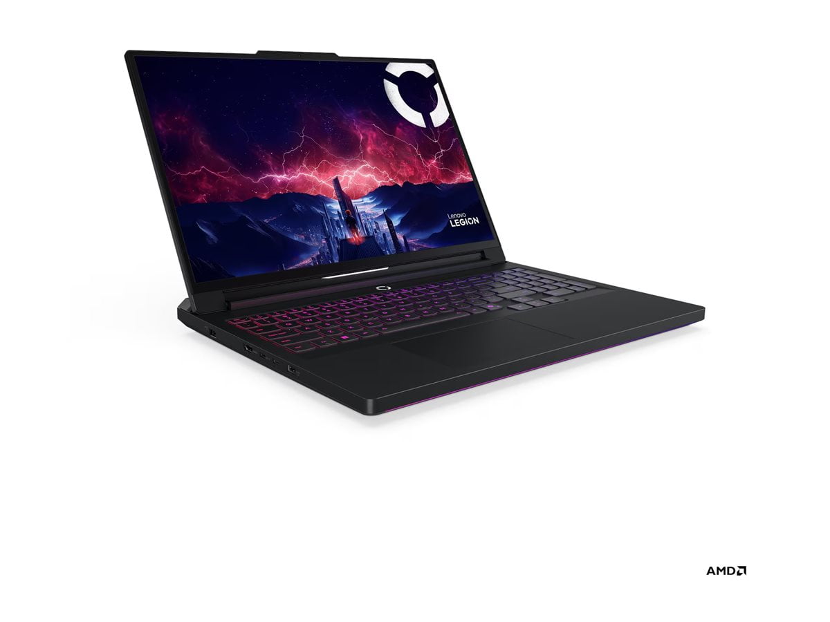 Lenovo Legion 16" Gaming Laptop, AMD Ryzen 9 9955HX3D, 32GB RAM, NVIDIA GeForce RTX 5080 16 GB, 2TB SSD, Windows 11 Pro, 83RU0006US