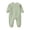 Green, variant on Baby Boys Girls Pajamas Cute Long Sleeve Button Romper PJS for Infant Fall Winter Clothes Size 0-24 Months(Green,9-18 Months)