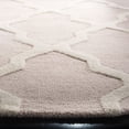 thumbnail image 3 of SAFAVIEH Cambridge Liam Geometric Wool Area Rug, Light Pink/Ivory, 8' x 8' Round, 3 of 10