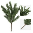 thumbnail image 5 of Artificial Cedar Branches, Christmas Green Sprigs, 5PCS Faux Needle Stems for DIY Wreaths and Tree Decorations, Flexible Plastic Leaves, 14.6 Inch Long, 5 of 9