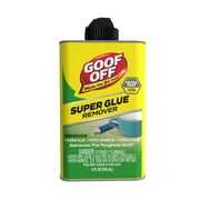 Goof Off FG678, Pro Strength Can, 4oz Super Glue Remover, Yellow