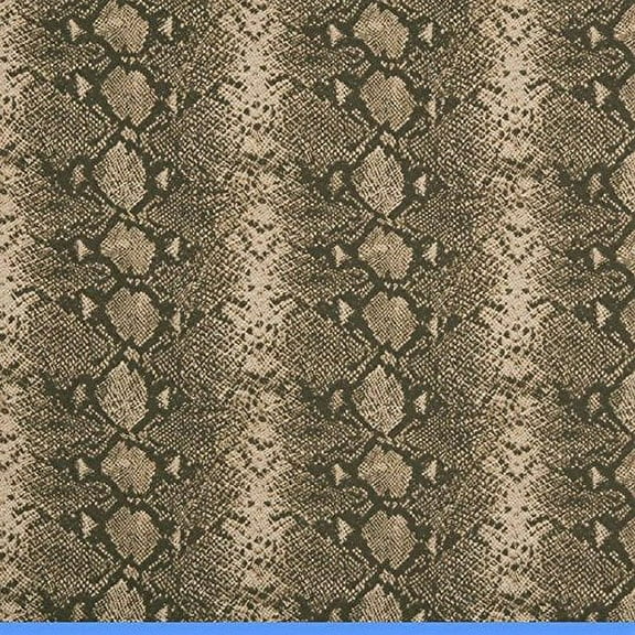 Fabric Robert Allen Beacon Hill Mia Umber Brown Snake Skin Silk Wool ZJ20