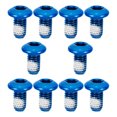 thumbnail image 1 of unbranded 10Ud Tornillos De Inoxidable Para De Disco Color Azul Resistentes A Corrosión, 1 of 7