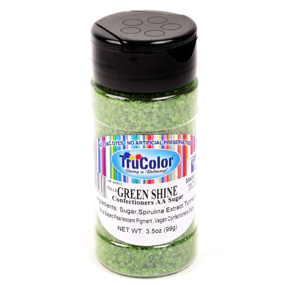 Trucolor Natural Color Confectioners AA Sanding Sugar Large Crystals