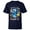 Navy, variant on Disney PIXAR Finding Nemo Dory Just Keep Swimming - Short Sleeve T-Shirt for Kids - Customized-Black
