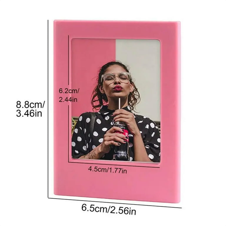TRIANI 20Pcs Magnetic Photo Frame, 3'' Wallet Size, Small Magnets