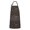 Brown Star Moon, variant on Black White Cat Moon Star Pattern Apron-Garden Aprons for Women with Pockets-Cotton Linen Waterproof Kitchen Cooking Gardening Aprons Adjustable for Kitchen,Cooking,BBQ and Salon 33x27 Inch