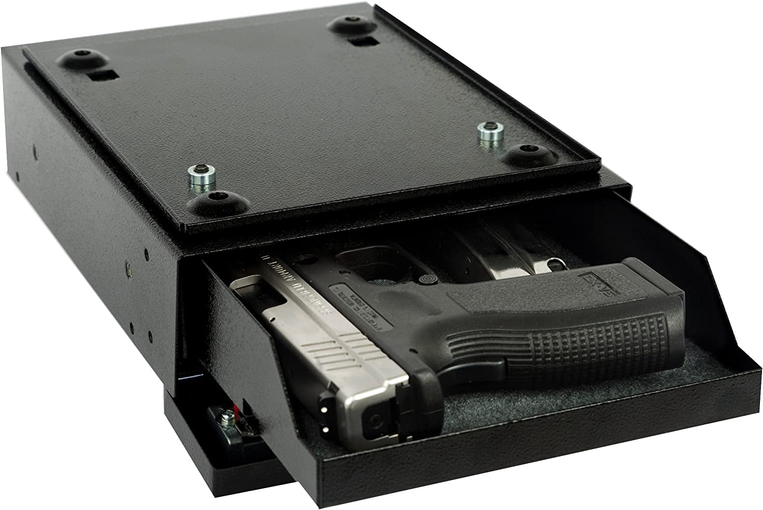 V-line Keyless Security Box with Quick Release Mounting Bracket, 2597-S BLK