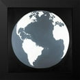 thumbnail image 2 of Atelier B Art Studio 15x15 Black Modern Framed Museum Art Print Titled - Globe, 2 of 5