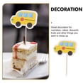 thumbnail image 4 of 36pcs Back to School Cake Topper Lovely Cupcake Decor Topper for Decoration, 4 of 7