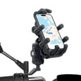 thumbnail image 1 of Soporte Para Teléfono De Motocicleta, Cierre Rodeado, Rotación De 360 ​​​​grados, Espejo Retrovisor Ajustable, Montaje Para Teléfono, Bloqueo De Seguridad Para Bicicleta, 1 of 7