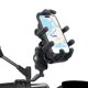thumbnail image 1 of Soporte Para Teléfono De Motocicleta, Cierre Rodeado, Rotación De 360 ​​​​grados, Espejo Retrovisor Ajustable, Montaje Para Teléfono, Bloqueo De Seguridad Para Bicicleta, 1 of 7