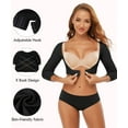 thumbnail image 4 of Vaslanda Upper Arm Shaper Post Surgical Slimmer Compression Sleeves Tops Shapewear for Women, 4 of 6