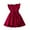 Red, variant on CHEEREAM Toddler Girls Summer Dress Formal Ruffle Sleeve A Line Casual Elegant Dresses with Belt Size 3-8 Years Blue 4 Years