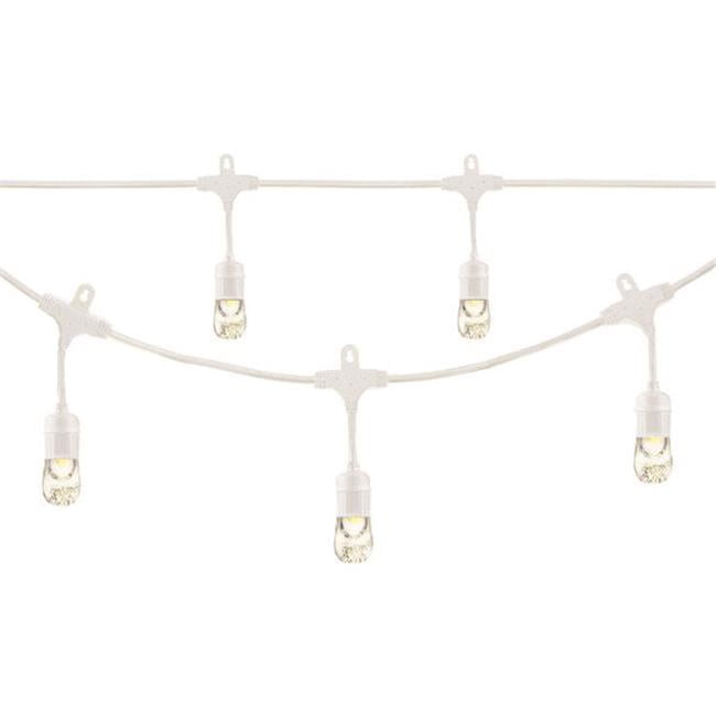 12 ft. Classic LED Cafe Lights 6 Acrylic Bulbs
