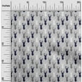 thumbnail image 1 of oneOone Cotton Poplin Gray Fabric Merry Christmas Sewing Fabric By The Yard Printed Diy Clothing Sewing Supplies 42 Inch Wide, 1 of 1