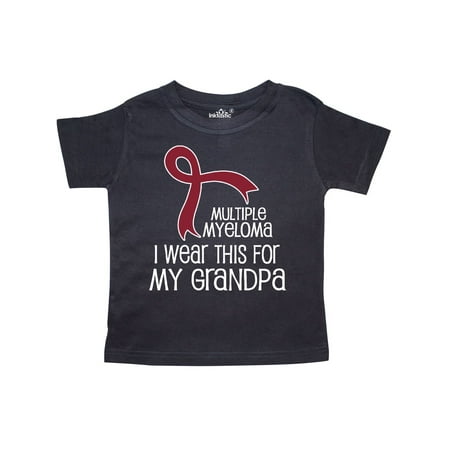 

Inktastic Multiple Myeloma Awareness Grandpa Gift Toddler Boy or Toddler Girl T-Shirt