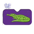 thumbnail image 1 of XMXY Car Sun Shade Windshield, Green Crocodile Automotive Front Window Sun Visor for Cars SUV Trucks, Medium Size, 1 of 1