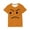 Orange, variant on Toddler Girl 3T Clothing Kids Boys Girls Solid Color Funny Expression Print Short Sleeve Loose Comfortable T-Shirt Top Boys Summer Shirts