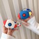 thumbnail image 5 of Funda para Airpods con diseño de cohete cambiante creativo en 3D Mordern Cool Fire Arrow AirPods Accesorios Protector de auriculares inalámbricos antiarañazos de silicona suave con gancho Azul Sincero Electrónica, 5 of 5