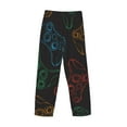 thumbnail image 5 of Balery Men'S Gamepad Joystick Game Pants,Sleepwear Pants,Pajama Pants,Pj Bottoms Drawstring And Pockets-Small, 5 of 9