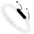 thumbnail image 1 of Massive Beads Natural Healing Power Gemstone Crystal Beads Unisex Adjustable Macrame Bracelets 8mm - Style3, 1 of 1