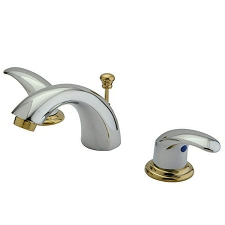Kingston Brass KB6954LL Legacy Mini Robinet de Toilette Répandu avec Pop-Up, Chrome Poli et Laiton Poli