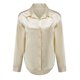 thumbnail image 1 of Yynuda Camisa ligera de satén brillante para mujer, 1 of 5