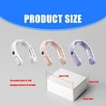 thumbnail image 3 of Necks Air Conditioning Miniature Rechargeable Digital Display Bladeless Electric Fan Wearable Cooling Device, 3 of 8