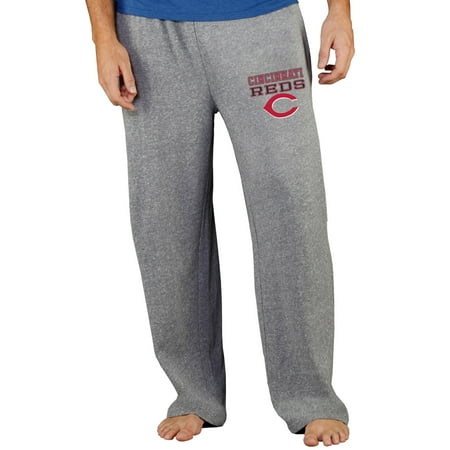 Men's Concepts Sport Gray Cincinnati Reds Team Mainstream Terry Pants