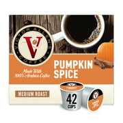 Victor Allen's Coffee Pumpkin Spice Flavored, Medium Roast, 42 Count, Single Serve Coffee Pods for Keurig K-Cup Brewers