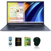 Asus Vivobook 15 Laptop 15.6 Inch FHD IPS Display AMD Ryzen 5 150 8GB RAM 512GB PCIe SSD Windows 11 WiFi 6 Bundle Antivirus Mouse Pad Screen Cleaner 24 Month CPS Warranty - Quiet Blue