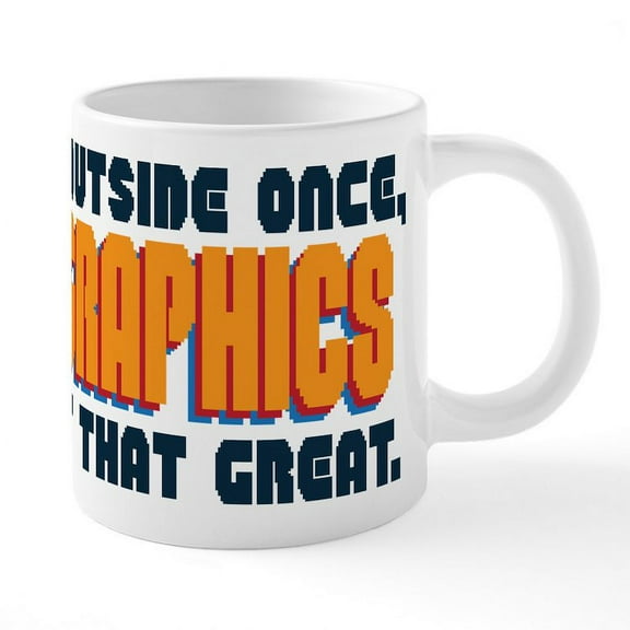 CafePress - The Graphics - 20 Oz White Ceramic Mega Mug