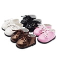 thumbnail image 4 of serony Cultiver la Capacité Pratique avec Poupée en Peluche Chaussures à Bout Rond Convenant Brun, 4 of 6