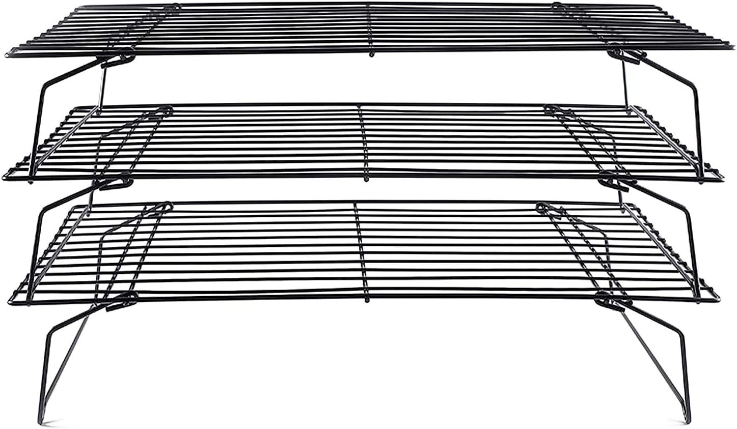 Duslogis Cooling Rack, 3-Tier Stainless Steel Stackable Baking