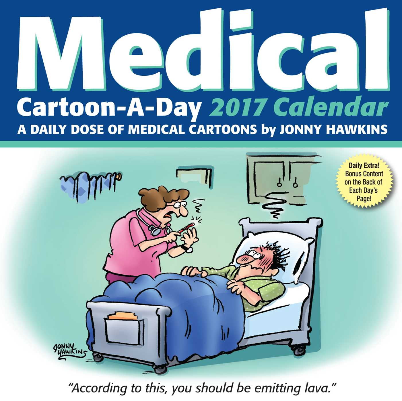 Medical CartoonaDay 2017 Calendar