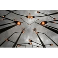 thumbnail image 2 of Kravanja, Jure 14x11 Black Ornate Wood Framed with Double Matting Museum Art Print Titled - Lights, 2 of 4