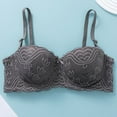 thumbnail image 3 of Generic Women's Push Up Lace Bra Underwire Plunge Full Coverage Bras Sexy Plus Size Support, 3 of 3